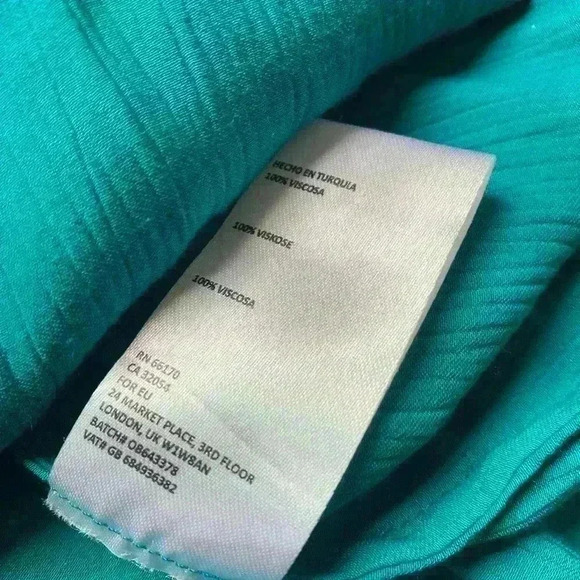 Anthropologie Maeve La Habana Dress in Teal Extra Small - Picture 7 of 7